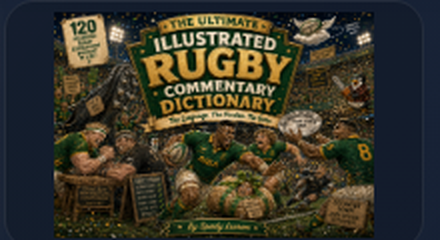 The Ultimate Illustrated Rugby Commentary Dictionary book cover